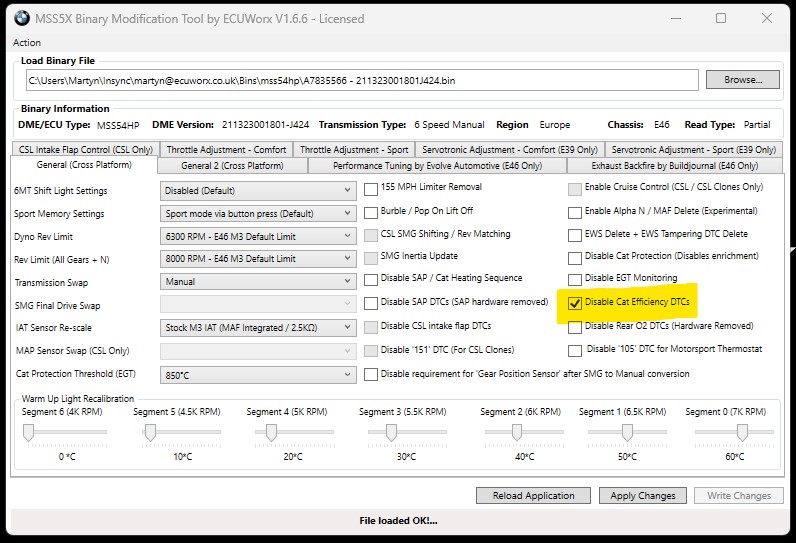 Rear O2 sensor delete/mapping out The M3cutters